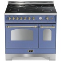 Aragaz Lofra Dolcevita RLVD96MFTE/5I, 90x60 cm, 5 zone cu inductie, cuptor electric dublu 9 functii, rotisor, grill, lavanda