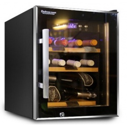 Vitrina de vinuri Datron 12 sticle 1 zona temperatura C° negru