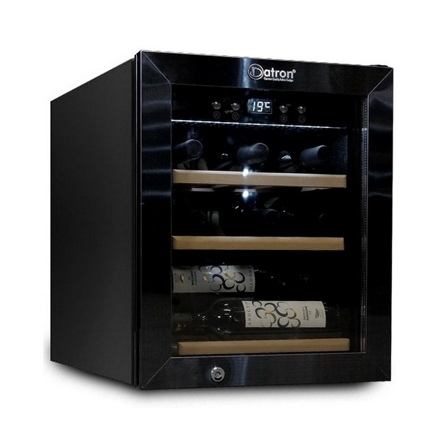 Vitrina de vinuri Arte Vino OXP1T98NPD capacitate 98 sticle temperatura 0/+35°C negru