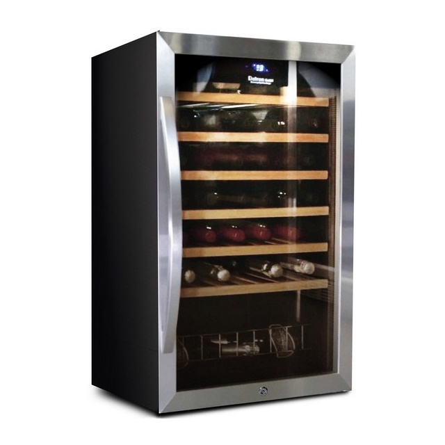 Vitrina de vinuri Datron 48 sticle 1 zona temperatura C° negru