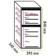 Vitrina de vinuri Datron 24 sticle 2 zone temperatura C° negru