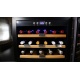 Vitrina de vinuri Arte Vino OXP1T98NPD capacitate 98 sticle temperatura 0/+35°C negru