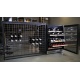 Vitrina de vinuri Datron 40 sticle 2 zone temperatura C° negru
