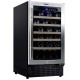Vitrina de vinuri Datron 34 sticle 1 zona temperatura C° negru