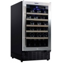 Vitrina de vinuri Datron 34 sticle 1 zona temperatura C° negru