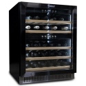 Vitrina de vinuri Datron încorporat cu compresor 40 sticle 2 zone temperatura C° negru
