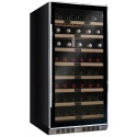 Vitrina de vinuri Datron cu compresor 96 sticle 1 zona temperatura C° negru
