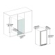 Vitrina de vinuri Datron cu compresor 96 sticle 1 zona temperatura C° negru