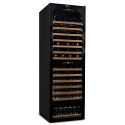 Vitrina de vinuri Datron climatic profesional 180 sticle 2 zone temperatura C° negru