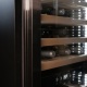 Vitrina de vinuri Arte Vino OXP1T98NPD capacitate 98 sticle temperatura 0/+35°C negru