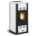 Sobă Extraflame Nordica SERAFINA cu peleți ventilație 7,1 kw - alb