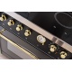 Aragaz Lofra Dolcevita RSD96MFTE/5i, 90x60cm, 5 zone inductie, grill inox