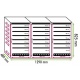 Vitrina de vinuri Datron usa dubla 84 sticle cu compresor 3 zone temperatura C° negru argintiu