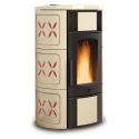 Sobă Extraflame Nordica SIDE IDRO 2.0 peleți din lemn cu încălzire 19,0 kw - ametist