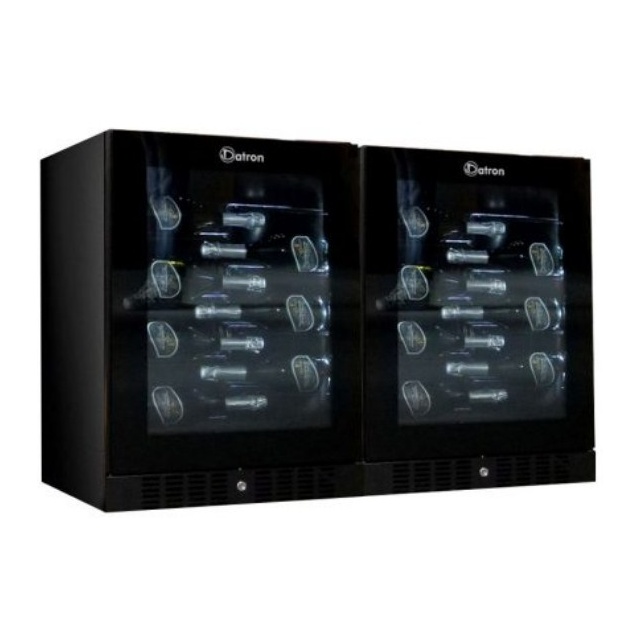 Vitrina de vinuri Arte Vino OXP1T98NPD capacitate 98 sticle temperatura 0/+35°C negru