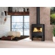 Sobă de bucatarie Extraflame Nordica JENNIFER cu convectie naturala cu aer cald 7,5 kw - fonta