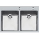 CHIUVETA BUCATARIE FOSTER KE 2269050, CU 2 CUVE, INOX PERIAT