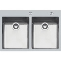 CHIUVETA BUCATARIE FOSTER KE 2269050, CU 2 CUVE, INOX PERIAT