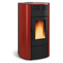 Soba Extraflame Nordica RAFFAELLA IDRO 2.0 peleți din lemn de încălzire 19,0 kw - bordeaux