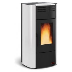 Soba Extraflame Nordica RAFFAELLA IDRO 2.0 peleți din lemn de încălzire 19,0 kw - alb