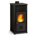 Sobă cu lemne Extraflame Nordica TEA cu aer cald prin convecție naturală 7 kw - antracit