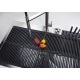 CHIUVETA BUCATARIE FOSTER MILANO 1019055 , CU 2 CUVE, INOX PERIAT