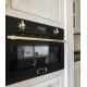 Cuptor cu microunde incorporabil Lofra Dolce Vita, 60x46cm, 6 functii gatire, 38 l, gril, Negru mat