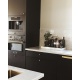 Cuptor cu microunde incorporabil Lofra Dolce Vita, 60x46cm, 6 functii gatire, 38 l, gril, Negru mat