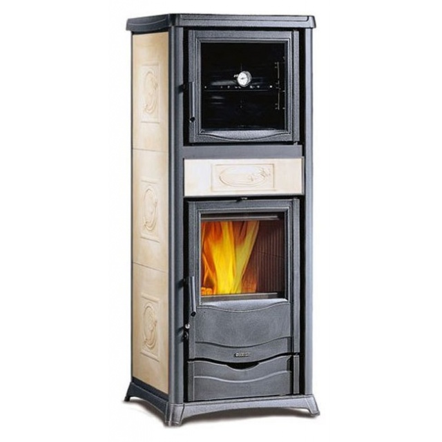 Aragaz Tecnogas P1X66M4VC, 60 cm, gaz, 4 arzatoare, grill, otel inoxidabil