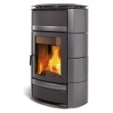 Sobă pe lemne Extraflame Nordica NORMA S IDRO DSA cu încălzirea apei de 20 kw -titan înveliș
