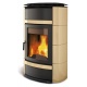 Sobă pe lemne Extraflame Nordica NORMA S EVO IDRO DSA pentru apa de incalzire 18 kw - pergament