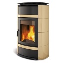 Sobă pe lemne Extraflame Nordica NORMA S EVO IDRO DSA pentru apa de incalzire 18 kw - pergament