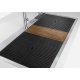 CHIUVETA BUCATARIE FOSTER MILANO 1020055, CU 2 CUVE, INOX PERIAT