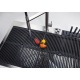 CHIUVETA BUCATARIE FOSTER MILANO 1020055, CU 2 CUVE, INOX PERIAT