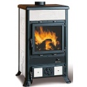 Sobă pe lemne Extraflame Nordica ROSETTA BII MAIOLICA cu aer cald prin convecție naturală 7 kw