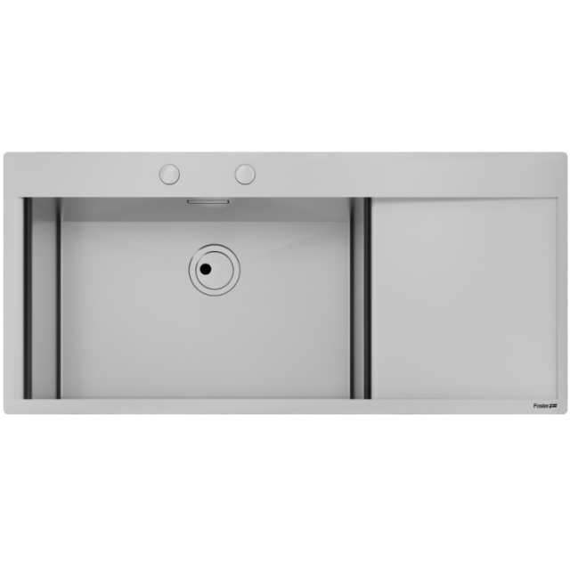CHIUVETA BUCATARIE FOSTER NEW WAVE 1416 002, CU PICURATOR / DREAPTA, INOX PERIAT