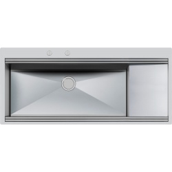 CHIUVETA BUCATARIE FOSTER MILANELLO WORKSTATION 1043052, CU PICURATOR / DREAPTA, INOX PERIAT