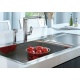 CHIUVETA BUCATARIE FOSTER NEW WAVE 1416 002, CU PICURATOR / DREAPTA, INOX PERIAT