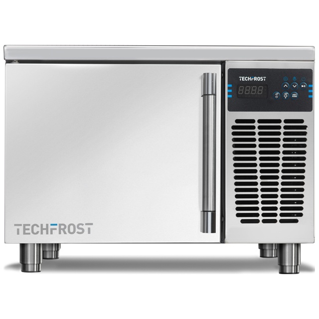 Abatitor Blast Chiller Techfrost E3, capacitate 3 tavi GN 1/1, temperatura -18°C +90°C, inox