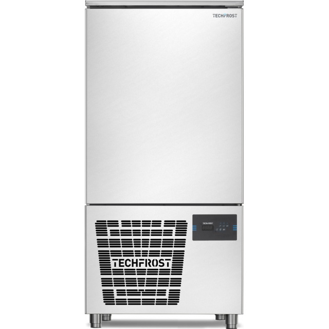 Abatitor Blast Chiller Techfrost E10, capacitate 10 tavi GN 1/1, temperatura -18°C +90°C, inox