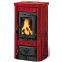 Sobă pe lemne Extraflame Nordica GAIA, cu aer cald prin convecție naturală și 6 kw - bordeaux