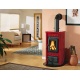 Sobă pe lemne Extraflame Nordica GAIA, cu aer cald prin convecție naturală și 6 kw - pergament