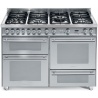 Aragaz Lofra Special120 P126SMFE+MF/2CI, gaz, 120X60cm, 7 arzatoare, 3 cuptoare, grill electric, timer, galben