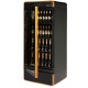 Vitrina frigorifica vinuri Enofrigo I.AM H2000 Ventilated Tropical, capacitate 179 sticle, +2 / +16°C , negru/lemn