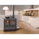 Aragaz Tecnogas P1X66M4VC, 60 cm, gaz, 4 arzatoare, grill, otel inoxidabil