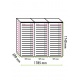 Vitrina de vinuri Datron Profesional usa dubla 510 sticle 3 zone temperatura C° negru argintiu