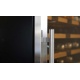 Vitrina de vinuri Datron Profesional usa dubla 510 sticle 3 zone temperatura C° negru argintiu