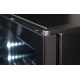 Vitrina de vinuri Datron Luxury show usa dubla 120 sticle 3 zone temperatura C° negru