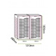 Vitrina de vinuri Arte Vino OXP1T98NPD capacitate 98 sticle temperatura 0/+35°C negru
