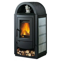 Aragaz Tecnogas P1X66M4VC, 60 cm, gaz, 4 arzatoare, grill, otel inoxidabil